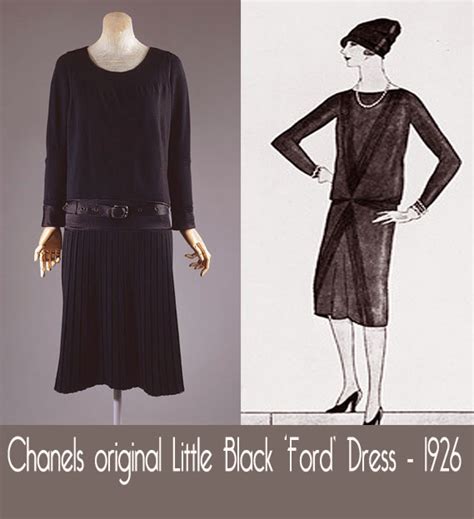 original coco chanel little black dress|chanel little black dress 1926.